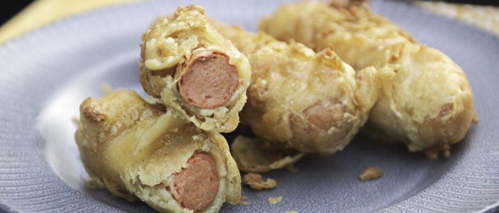 Whole Smoked Sausage In Batter  Single 